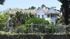 Crumbling beauty: Elaine in its current state at Point Piper.