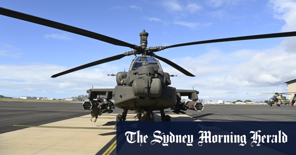 Apache helicopter drone on sale
