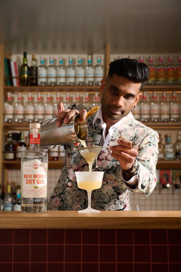 Gin cocktails are the specialty here.