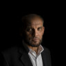 Husam Badran, a senior political officer and spokesman for Hamas, at his office in Doha.