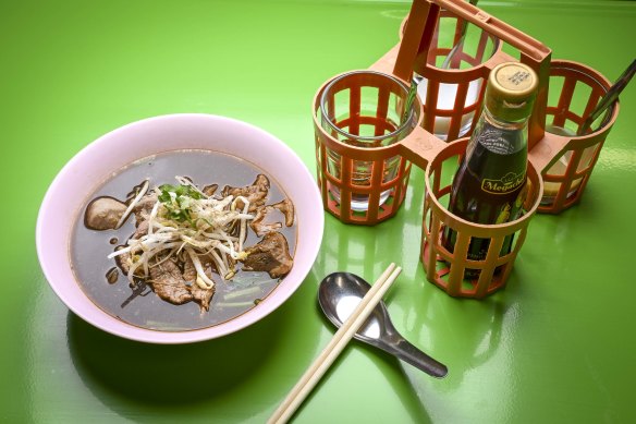 The original Soi 38 dish – boat noodles with beef – remain a menu mainstay.
