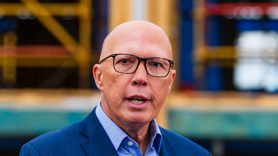 Opposition Leader Peter Dutton.