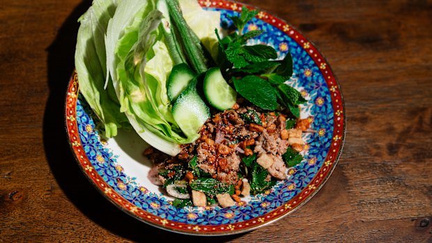 Pork larb at Porkfat.