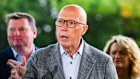 Peter Dutton’s press conference on Tuesday lasted a brief 16 minutes, with lots of questions skipped over.