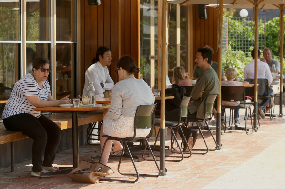 Outdoor dining spaces have become part of people’s lives since the pandemic.