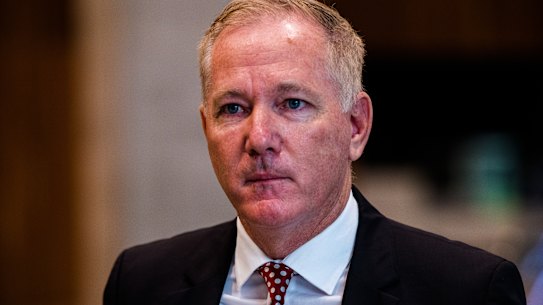 NSW Police Commissioner Mick Fuller.