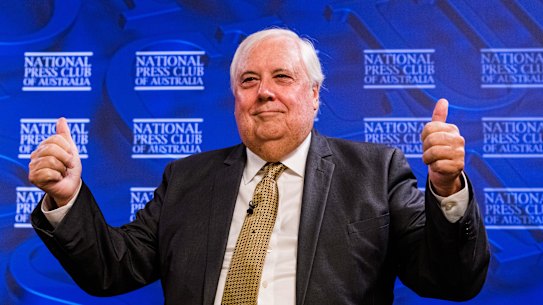 Mining billionaire Clive Palmer is a prolific collector or property, cars and motorbikes.