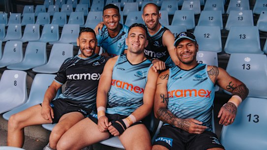 Fabulous Five: Jesse Ramien, Ronaldo Mulitalo, Kayal Iro, Will Kennedy and Sione Katoa