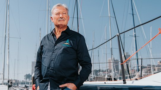 40 years on: John Bertrand in 2023.