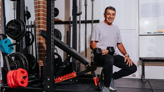 Robert Catanese, 66, discovered his muscle loss when he semi-retired.