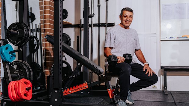 Robert Catanese, 66, discovered his muscle loss when he semi-retired.