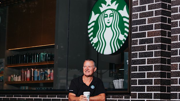 Starbucks Australia CEO Braeden Lord at the Haymarket store in Sydney. The coffee chain is starting to understand – and expand – its Australian customer base.