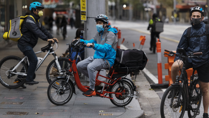 menulog bicycle