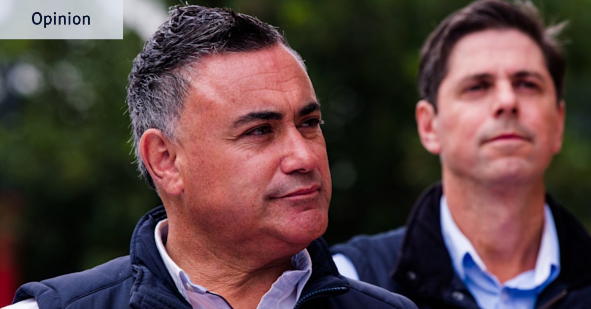 ‘Barra’ is back: Former leader returns to Nationals fold