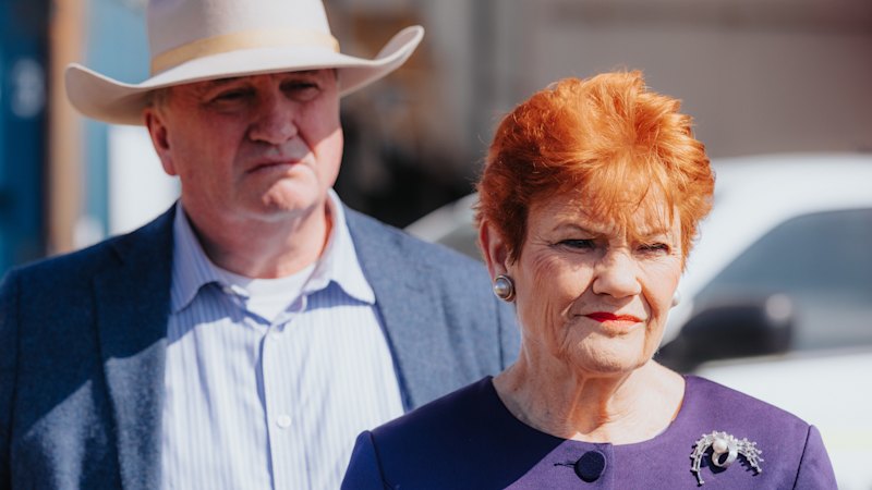 Hanson says Chalmers is ‘hysterical’ for super plan opposition