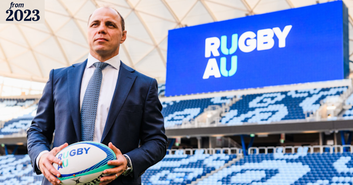 New Rugby Australia CEO Phil Waugh says fixing gap between grassroots ...