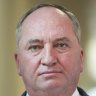 Man charged with threatening officer travelling with Barnaby Joyce