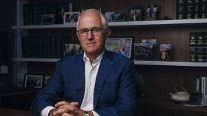 Former prime minister Malcolm Turnbull also served as water resources and environment minister in 2007.