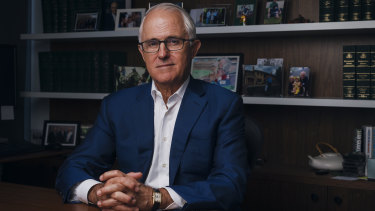 Former prime minister Malcolm Turnbull. 