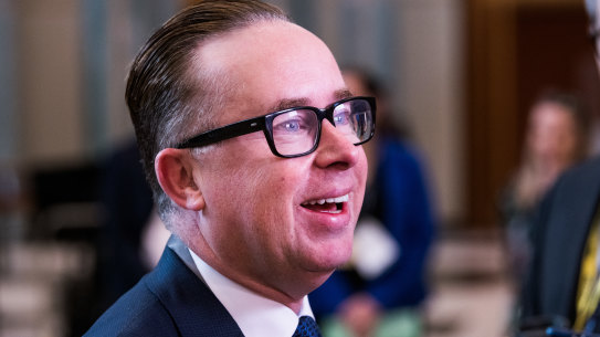 Qantas chief Alan Joyce has pocketed $2.17 million and more than 600,000 in performance share rights. 