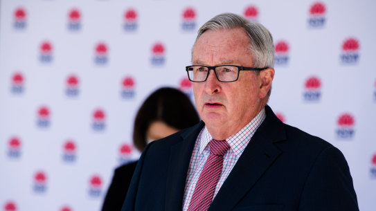 Health Minister Brad Hazzard said it was “embarrassing” to question whether a decision to vaccinate 163 schoolboys had undermined public confidence in the vaccine rollout.