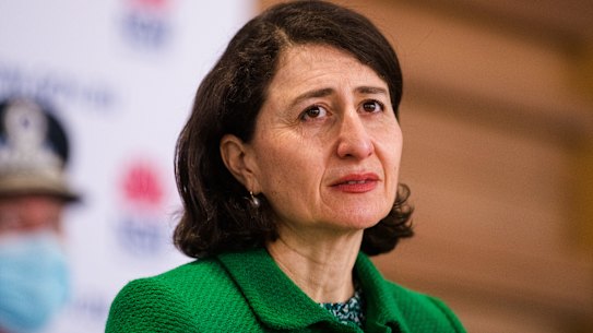 NSW Premier GladysBerejiklian delivers the daily COVID-19 figures.