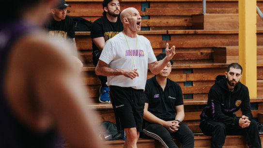 Back at work: Sydney Kings coach Brian Goorjian is ready for the new season ahead.
