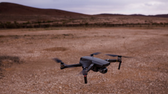 A DJI drone.  