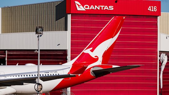 Qantas reported its interim result on Thursday.
