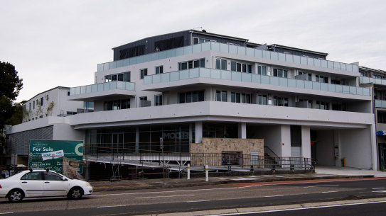 The apartment complex at 259 Condamine Street in Manly Vale, 