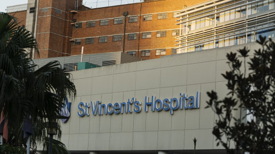 St Vincent’s Hospital has reopened a COVID-19 ward in its neighbouring private hospital.