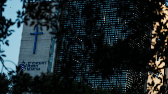 St Vincent’s Private is among 40 hospitals which will no longer perform non-urgent elective surgery.