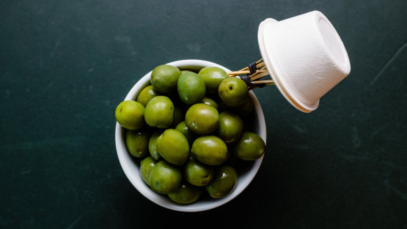 Aim for at least one or two portions of fermented food a day, of which olives are one. 