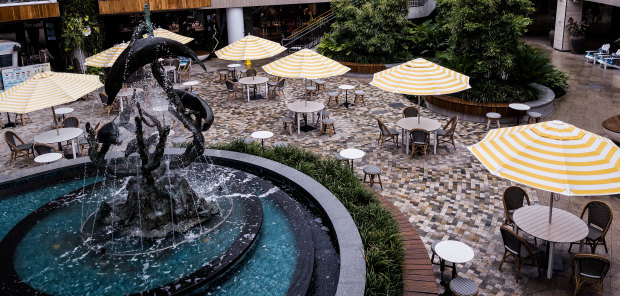 The Westfield shopping centre at Warringah Mall in Brookvale