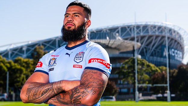 Payne Haas has tried to keep his family’s  struggles compartmentalised.