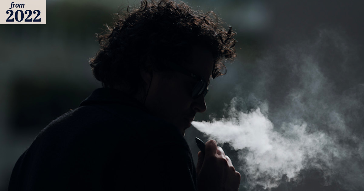 can second hand vape smoke make you sick It's Not Just Cigarettes: Vape Residue Sticks on Surfaces Too main image 0