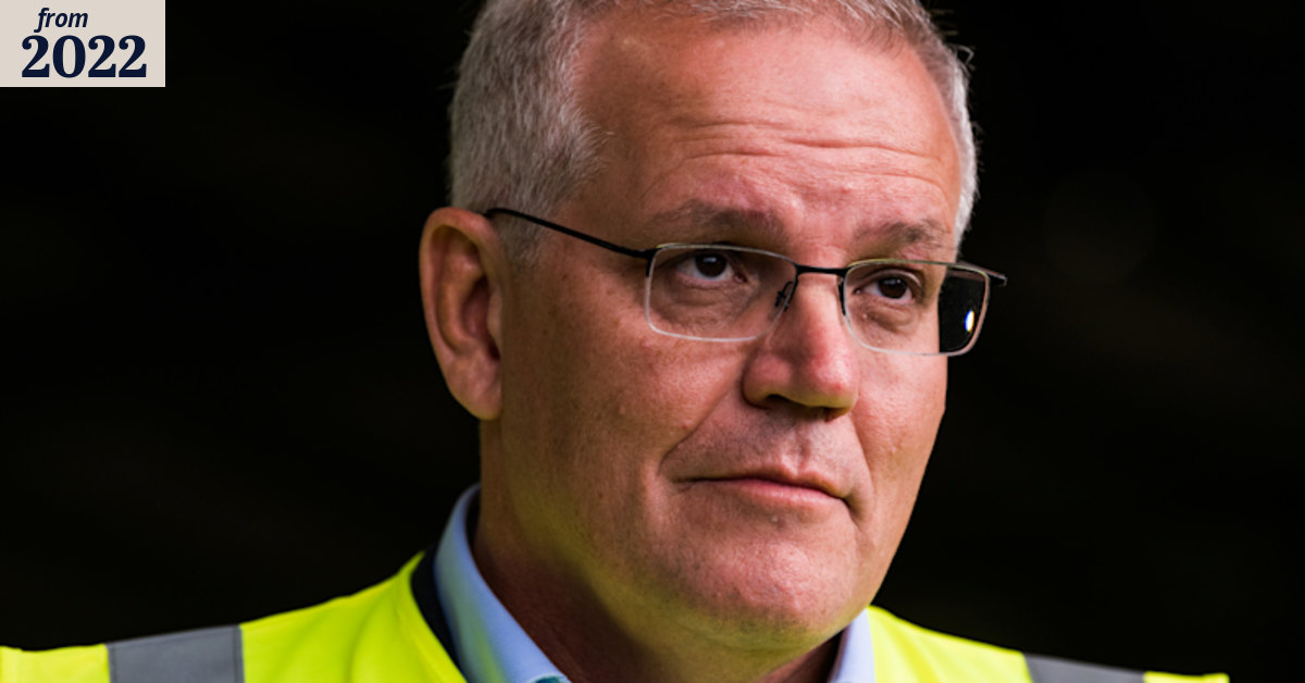 Morrison walks away from integrity commission promise without Labor support