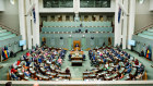 An attentive audience at the opening of Parliament comes with the job. 