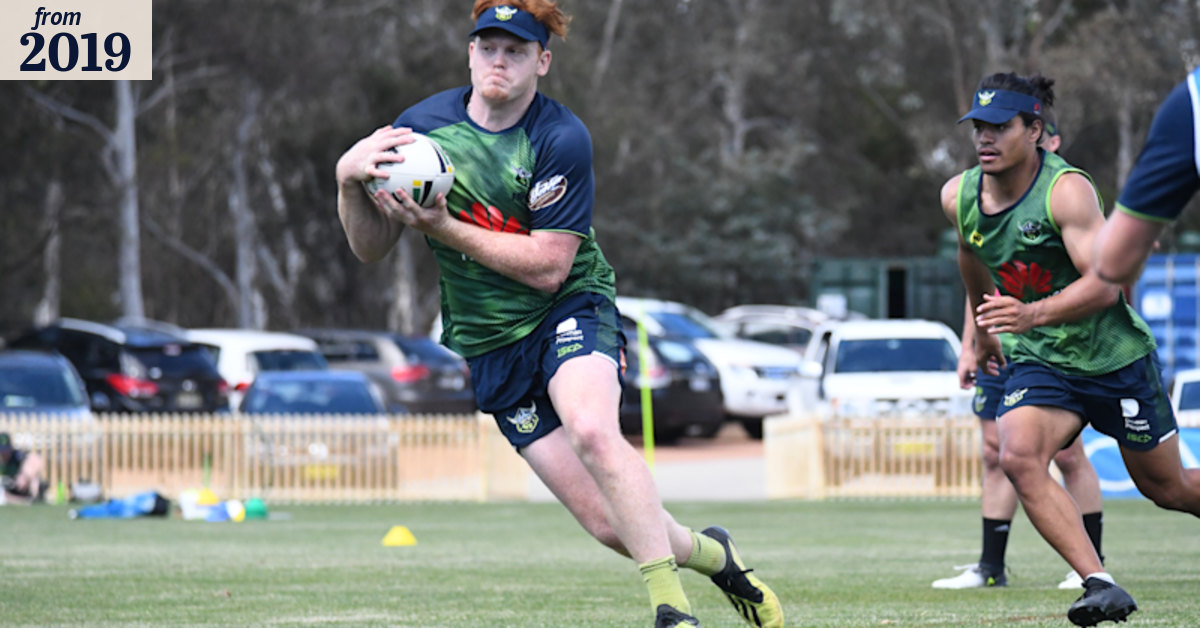 Young Raiders forward Corey Horsburgh has sights on NRL debut