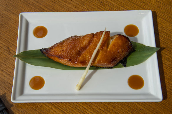 Nobu’s celebrated black cod miso is a must order.