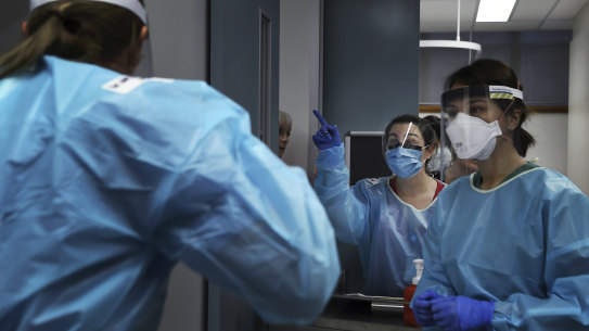 St Vincent’s Hospital.