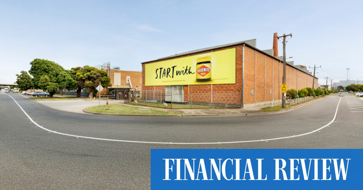 Bega hoping for $150m for 99-year-old Vegemite factory - Vimarsana News