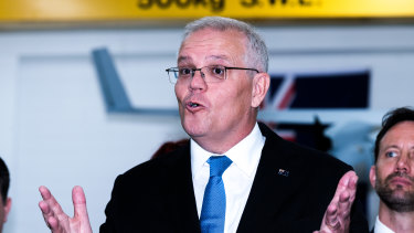 Scott Morrison says his fate is in the laps of the Australian people.