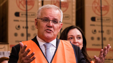 Morrison promised to create 1.3 million more jobs in Australia while at the Rheem factory in Parramatta last week.