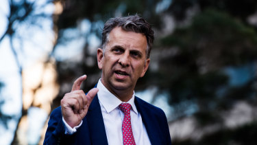 NSW Transport Minister Andrew Constance.