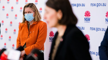 Deeply concerned: Dr Kerry Chant said NSW needed to dramatically decrease mobility, while increasing vaccination. 