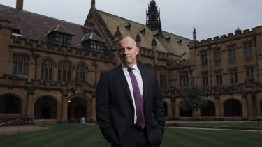 Vice-chancellor Michael Spence at the University of Sydney.