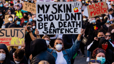 Sydney protest.