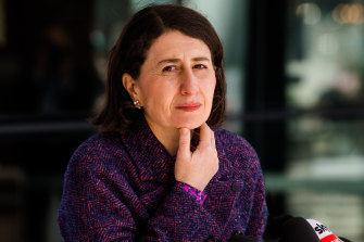 NSW Premier Gladys Berejiklian on Friday.