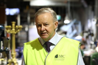 Labor leader Anthony Albanese has set a target of 43 per cent emissions cut by 2030.